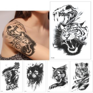 Animals Themed Waterproof Temporary Tattoo